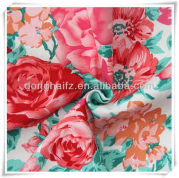 Spandex cotton printed satin ribbon