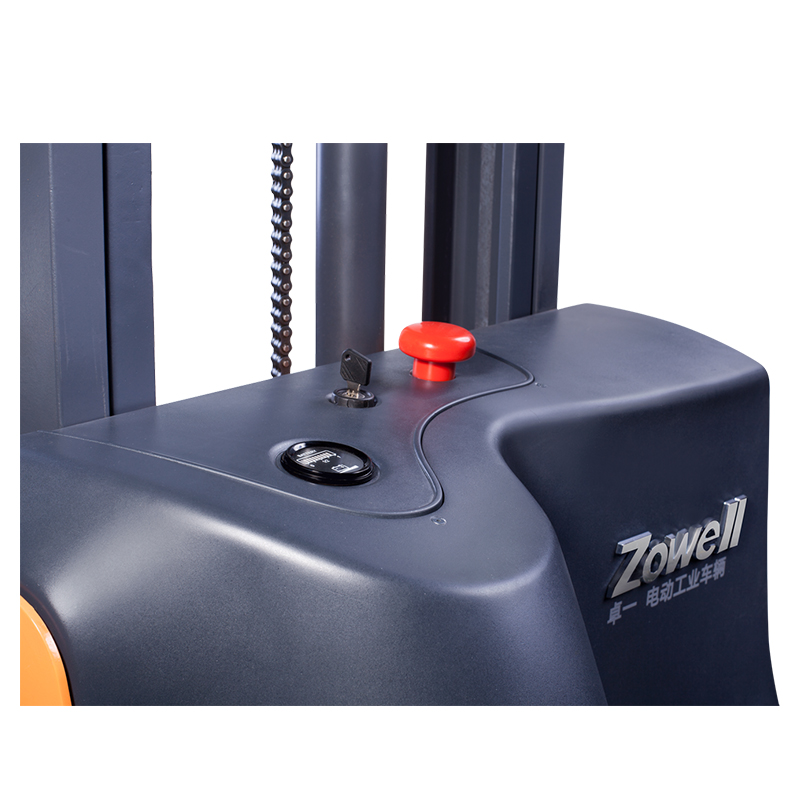 1 ton Electric Walkie Stacker Easy Operation