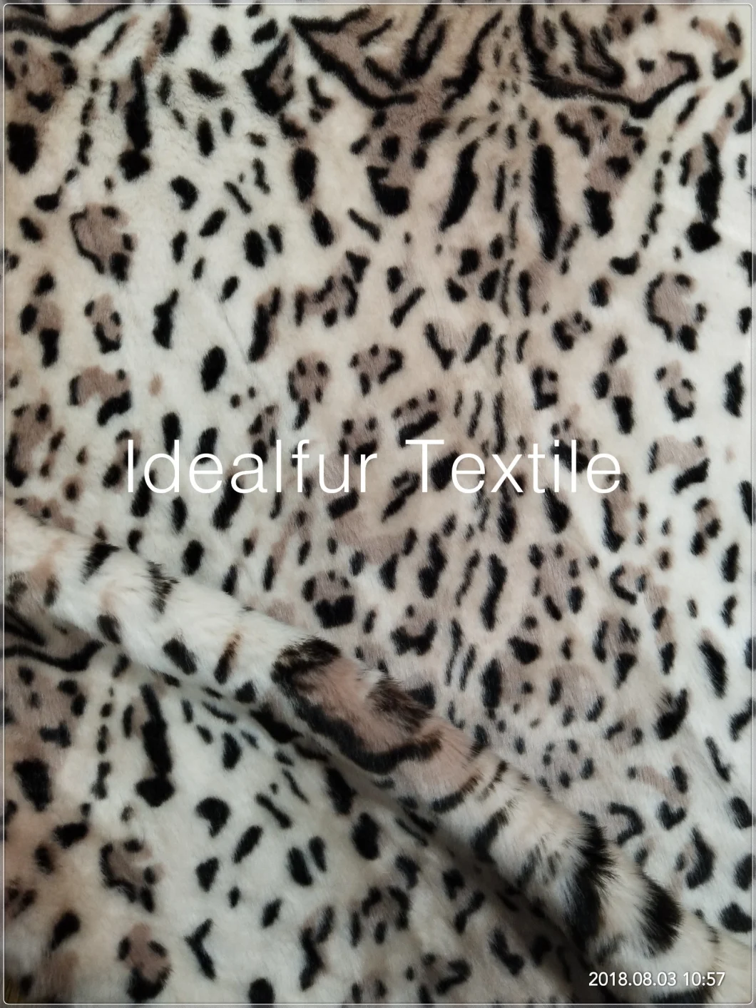 Leopard Point Mink Faux Fur