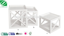 SH living room furniture white coffee table