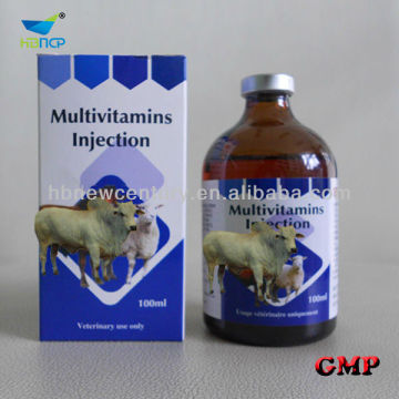 veterinary animal use 100ml 50ml 10ml Multivitamin Injection