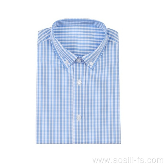 Men's woven shirt in spring and fall