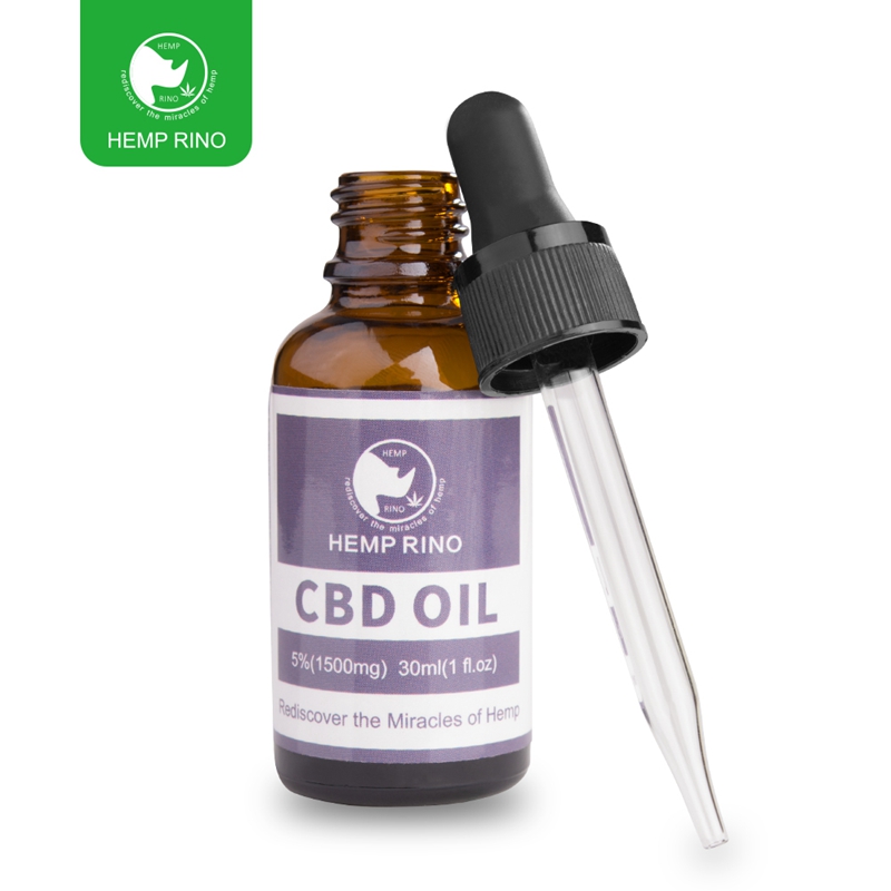 Full spectrum CBD oil tincture 2000mg hemp oil drops with terpenes