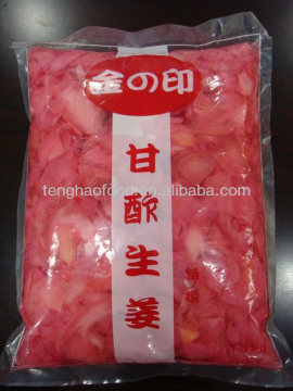 Meet EU ,Russia standard sweet taste high quality sushi pink ginger