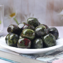 Natural High Quality Quartz Spheres Dragon Blood Stones