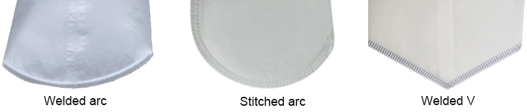 Industrial 1 10 50 100 micron plastic ring polypropylene polyester water liquid filter bag filter socks
