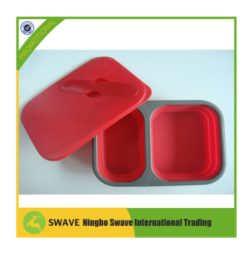 Foodgrade Silicon Lunch Box, Plasitc Lunch Boxes Y95117