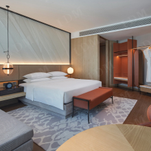 Modern Five-Star Hotel Bedroom Furniture Design