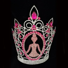 Reina Princesa Tiara Paginación Rhinestone Corona