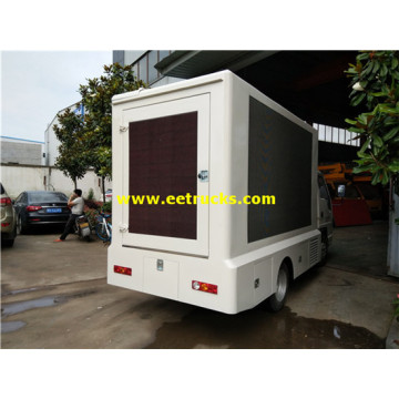 High Brightness P10 LED Mobile Billboard Trucks