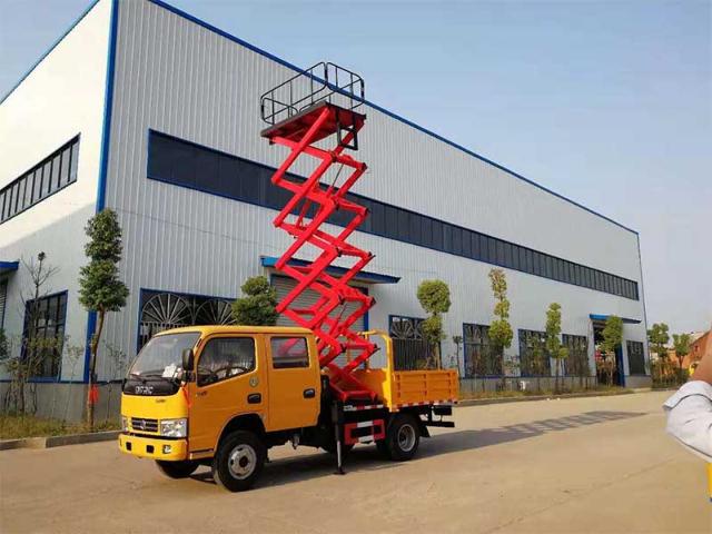 Dongfeng 8 10 Meters Lifting Platform Car 4 Jpg