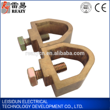 copper clamps for earth rod to earth conductor manufacturer in China