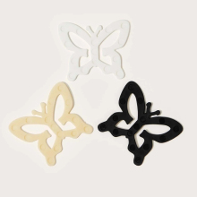 Adjustable Butterfly-Shaped Bra Clip Converters for Invisible Racer-Back and Cross-Strap Underwear