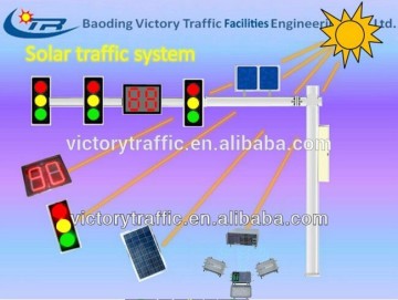 Solar Wireless Traffic Control System/Intersection Traffic Signal/Traffic Light Controller