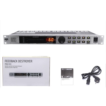 FBQ1000 Effective Feedback Destroyer with Parametric EQ and Ultra-fast Response