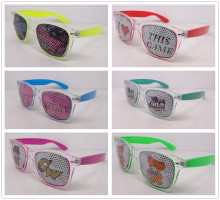 Discount Sunglasses with Cartoon Printing Lens