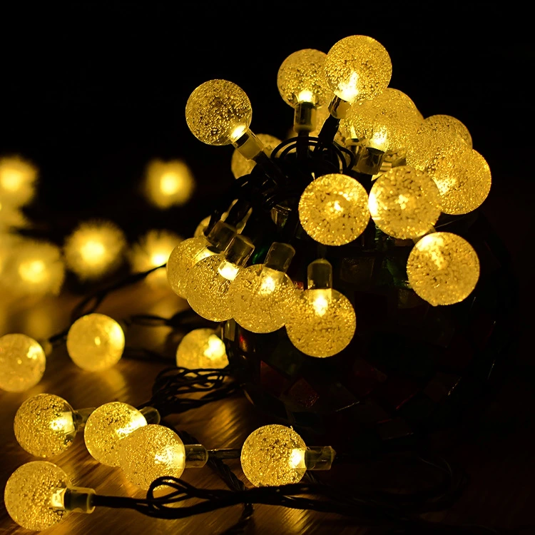 Wholesale Holiday Decoration LED Bulb Solar Light String