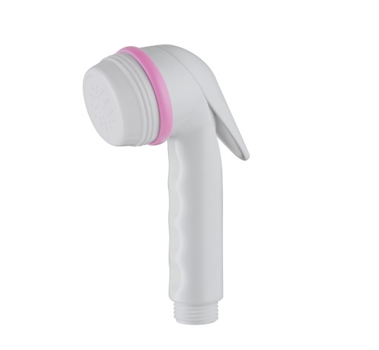 Spring With Pink Ring Bidet Sprayer Shattaf