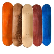 High Performance 7 Ply Chinese Maple Skateboard Deck 31x8 Inch Concave