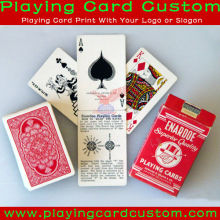 Plastic Poker Size Playing Cards