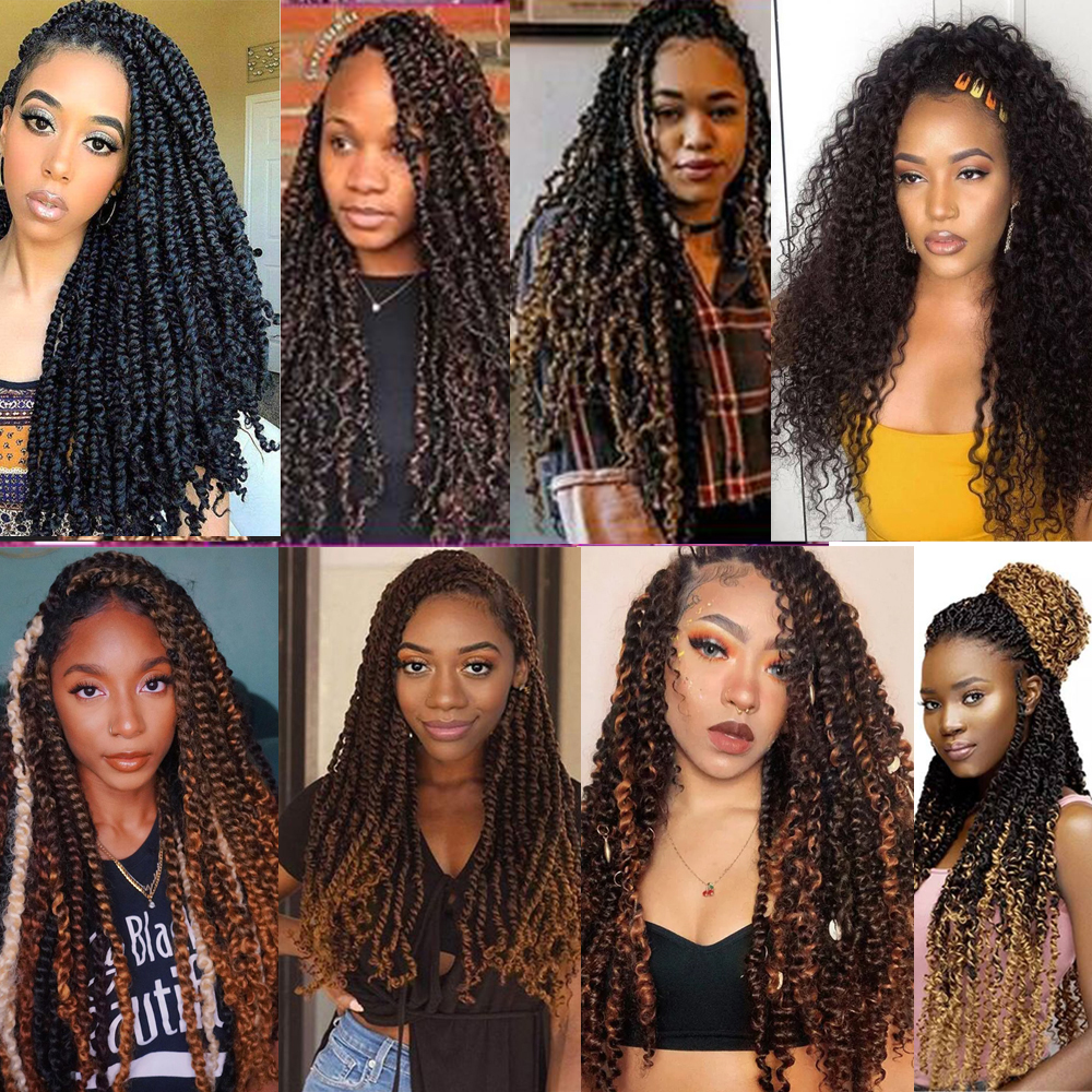 Hot sell pre twist passion twsit hair spring twist