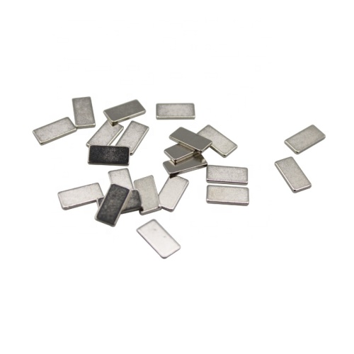 N52 tiny rectangular super neodymium Nickel Plated magnets