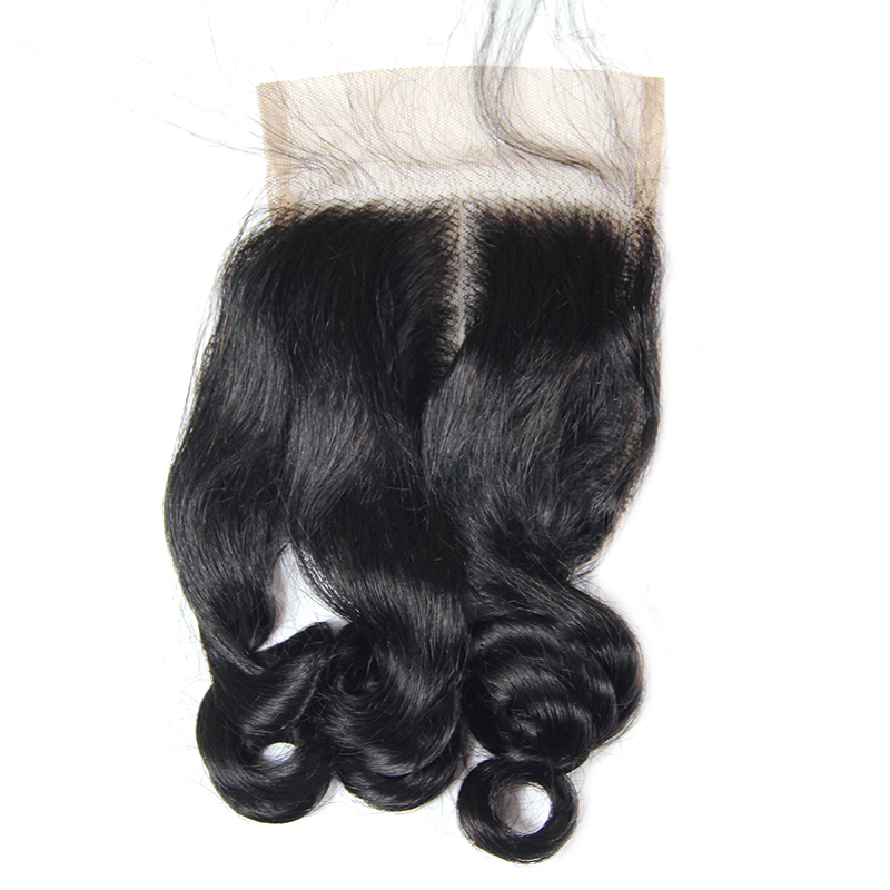 Durable quality new style in africa bouncy curls, large stock 100  3 bundles bouncy curl human hair weaving