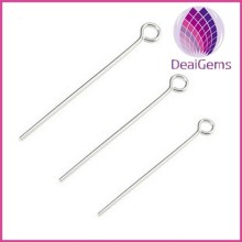 Wholesale 925 sterling silver eyepin diy jewelry findings