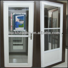 Vinyl Retractable Screen Storm Door