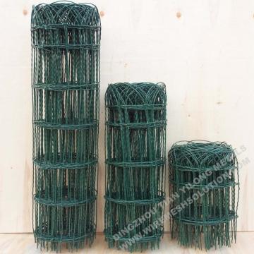 Round Top Border Crimped Wire Gartenzaun