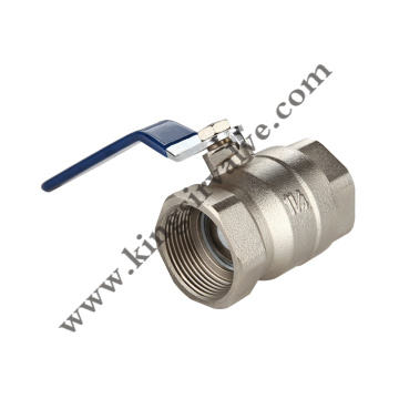 Nickel plated ball valve