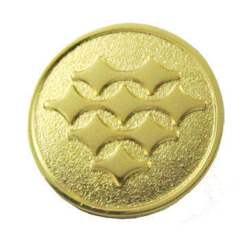 metal fashion gold plating lapel pin