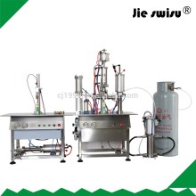 Automatic Shaving foam bag on valve filling machine