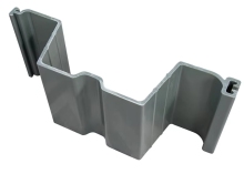 SU525 SU626 SU457 Vinyl Seawall PVC Sheet Piles