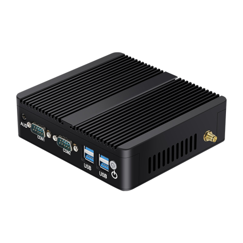 J4125 Dual Ethernet Dual Com Industriële mini -pc