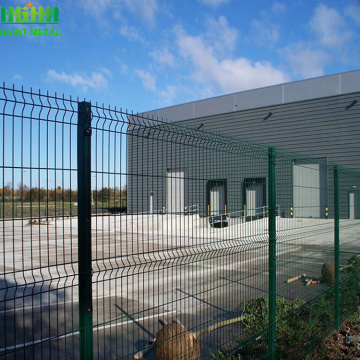 high quality Galvanized 3D bending mesh fence