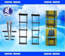 Marine boat folding ladder/