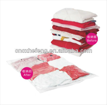 Vacuum Compression Bag for clothing,bedding,etc.