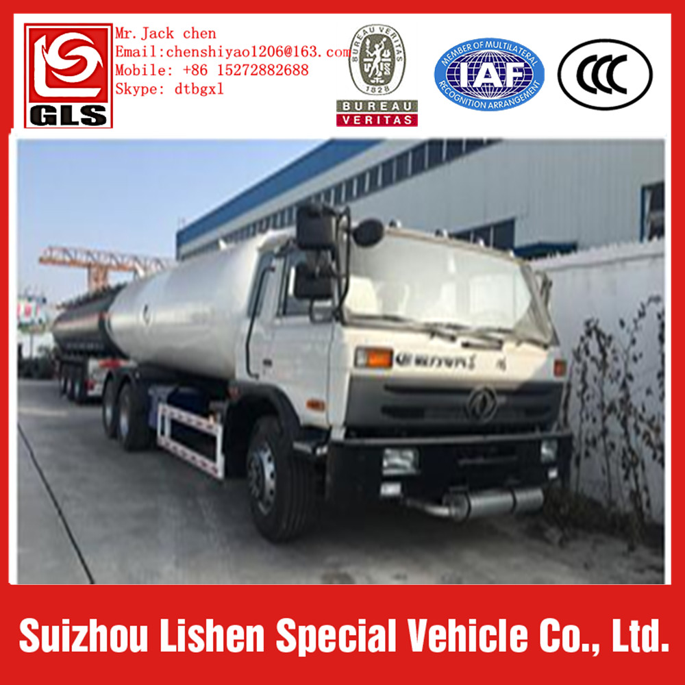 6x4 Dongfeng 25.3m3 lpg distributeur réservoir camion