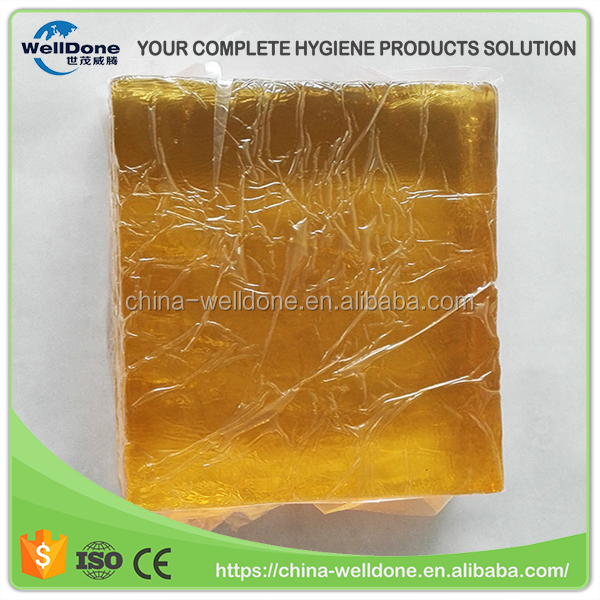 Synthetic Resin Rubber Adhesive Elastic Hot Melt Glue for Disposable Baby Diaper