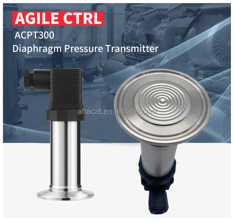 Hygienic Flush Diaphragm Pressure Transmitter For Sanitary Industries ...