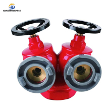 Double Outlet Fire Hydrant Landing Valve