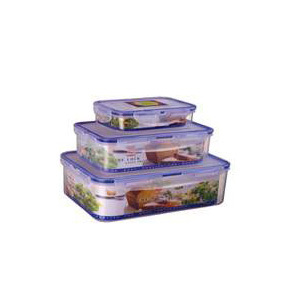 3 PCS Rectangular Food Storage Container