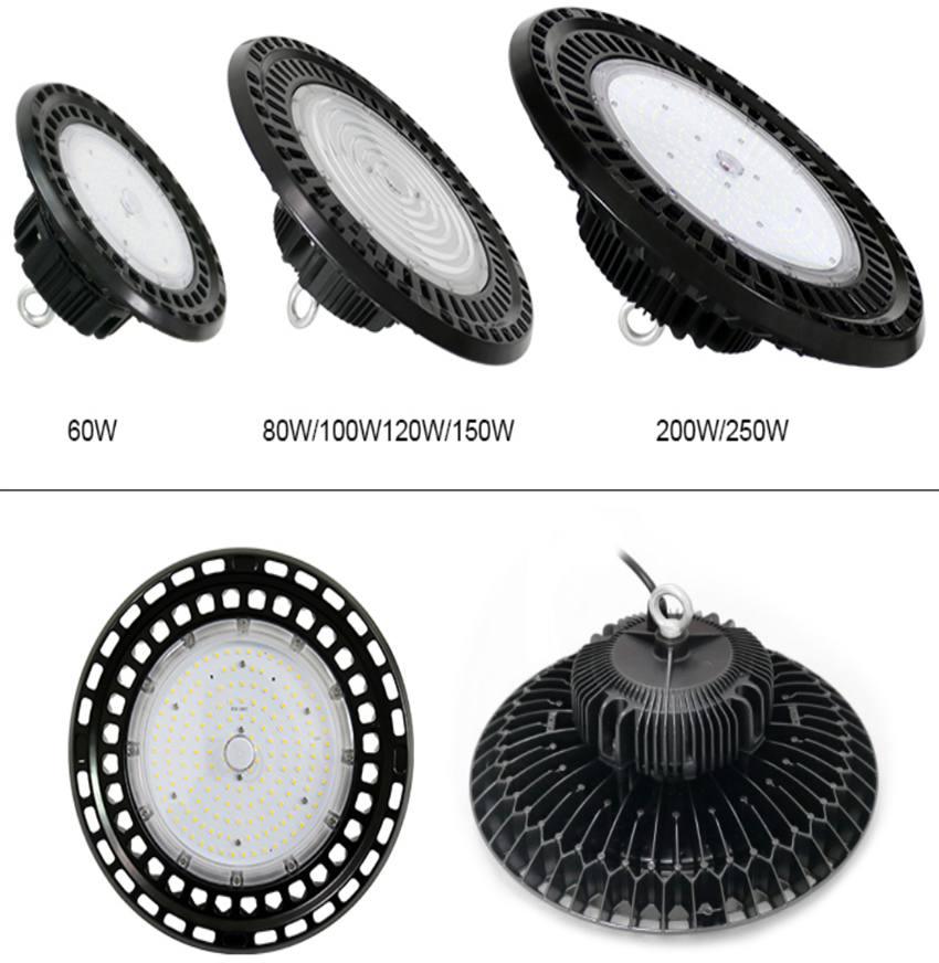 High bay lights for indoor basketball courts