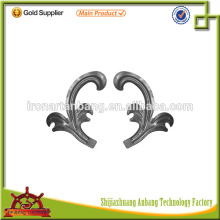 Wrought Iron Stamping Flowers and Leaves