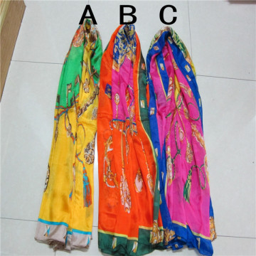 Wholesale cheap fashionable Tinsel Scarf with charm