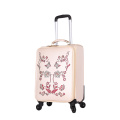 Personalizzato 20 &#39;&#39;, 24 &#39;&#39;, 28 &#39;&#39; trolley da viaggio in pelle PU