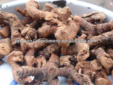 Dried galangal.