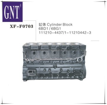 1-11210443-7 1-11210442-3 excavator 6BD1 6BG1 cylinder block