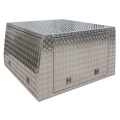 Aluminum Checker Plate UTE/Truck Waterproof Canopy Tool Box